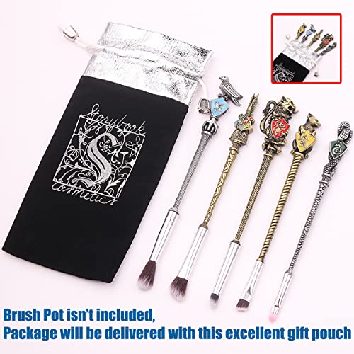 Metal Harry Wand Potter Gifts Makeup Brushes Set Wizard Wand Makeup Brushes S...