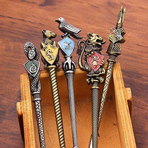 Metal Harry Wand Potter Gifts Makeup Brushes Set Wizard Wand Makeup Brushes S...