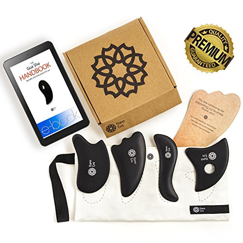 Gua Sha Scraping Massage Tools with Smooth Edge ✮ High Qlt Handmade Sibin Bia...