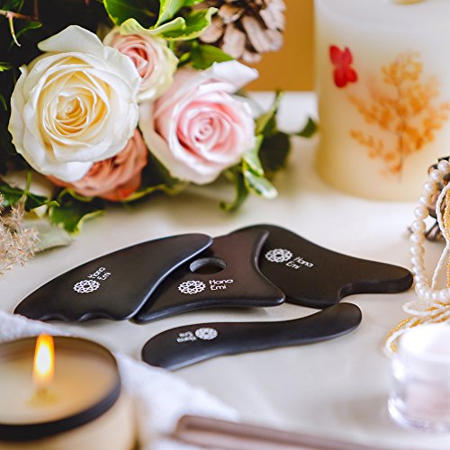 Gua Sha Scraping Massage Tools with Smooth Edge ✮ High Qlt Handmade Sibin Bia...