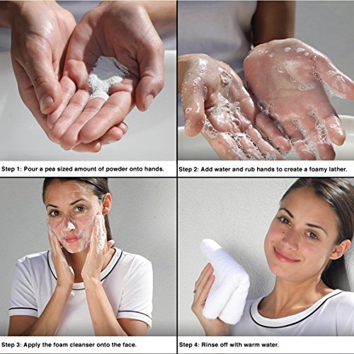 Cruelty-Free and Paraben-Free Papaya Powder Face Cleanser For Gentle Cleansin...