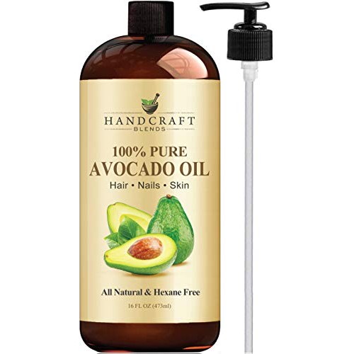Handcraft Avocado Oil 16 fl. oz - 100% Pure and Natural - Hair Oil - Carrier ...