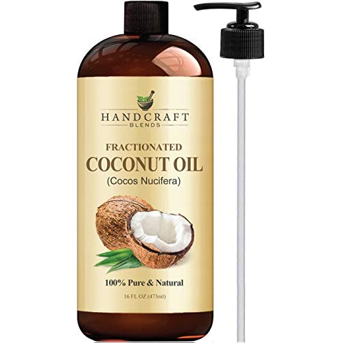 Handcraft Fractionated Coconut Oil - 100% Pure & Natural Premium Grade Coconu...