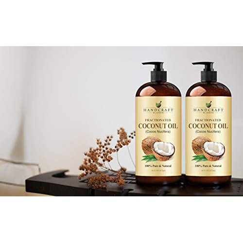 Handcraft Fractionated Coconut Oil - 100% Pure & Natural Premium Grade Coconu...