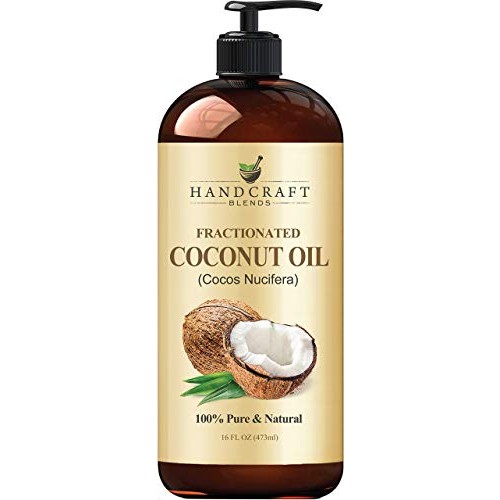 Handcraft Fractionated Coconut Oil - 100% Pure & Natural Premium Grade Coconu...
