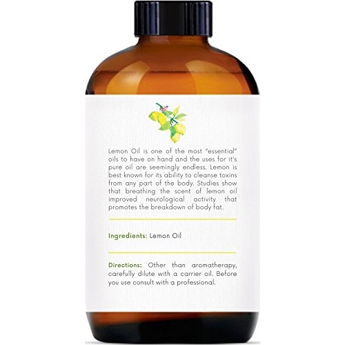 Handcraft Lemon Essential Oil - 100% Pure and Natural - Premium Therapeutic G...