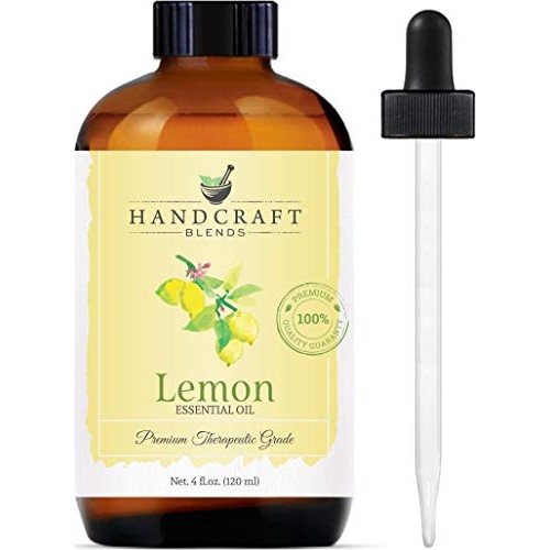 Handcraft Lemon Essential Oil - 100% Pure and Natural - Premium Therapeutic G...