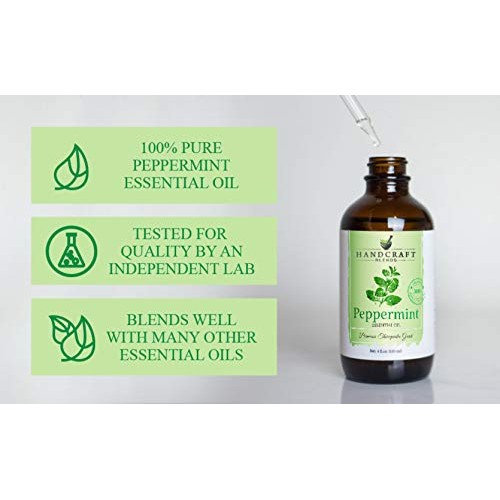 Handcraft Peppermint Essential Oil - 100% Pure and Natural Premium Therapeuti...