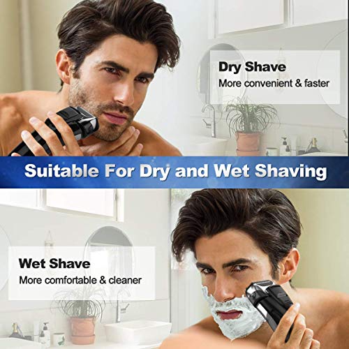 Electric Razor for Men Men's Foil Shaver Cordless Mens Electric Razors for Sh...