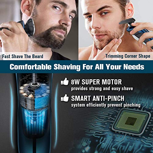 Electric Razor Shavers for Men Electric Shaver for Men's Face Man Electric Dr...