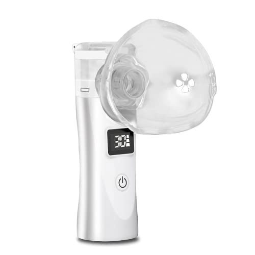 Mini Portable Nebuliser-mesh Steam Inhalers Atomizer Handheld Nebulizer for K...