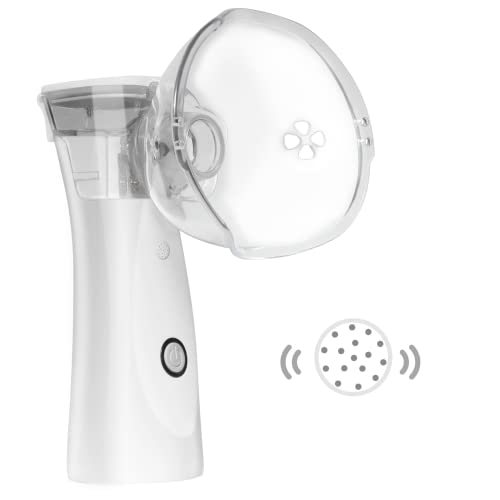 Protable Nebulizer. Steam Inhaler with Voice, Ultrasonic mesh Handheld Atomiz...