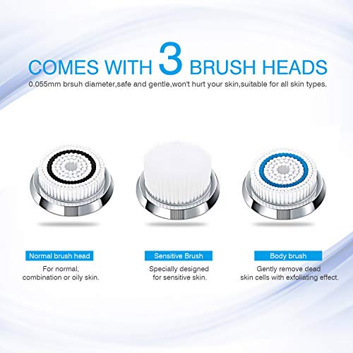 Hangsun Facial Cleansing Brush 【Newest 2021】 Sonic Vibrating Face Brush SC2...