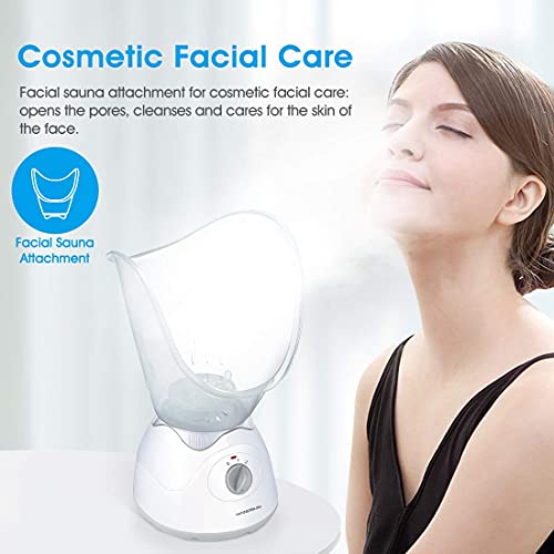 Hangsun Facial Steamer FS60 3-in-1 Nano Ionic Spa for Face Deep Cleaning, Mou...