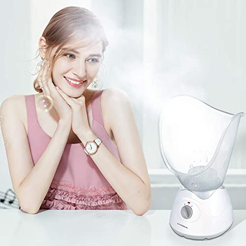 Hangsun Facial Steamer FS60 3-in-1 Nano Ionic Spa for Face Deep Cleaning, Mou...