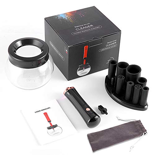 [With Brush Cleaning Mat] Hangsun Makeup Brush Cleaner and Dryer Machine Elec...