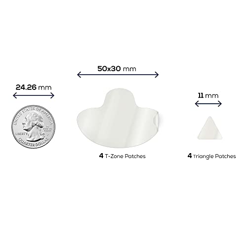 Hanhoo T-Zone Pore Patch | Forehead, Nose, and Chin Hydrocolloid Patch for Bl...