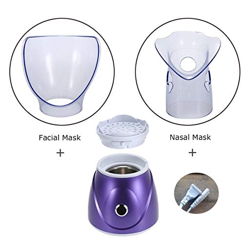 Hann Facial Steamer Professional Sinus Steam Inhaler Face Skin Moisturizer Fa...