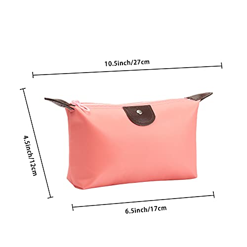5PCS Cute Small Makeup Bags for Purse, Waterproof Mini Zipper Cosmetic Bags, ...