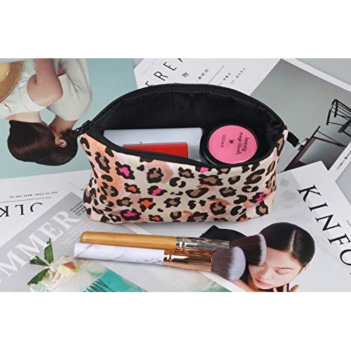 Cosmetic Bag for Women Waterproof Cute Fashion Purse Makeup Bag Roomy Travel ...