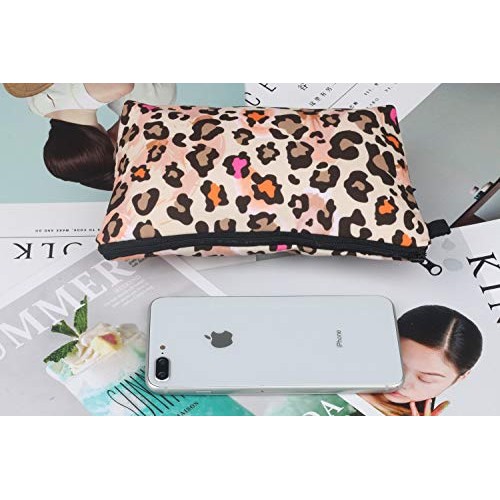 Cosmetic Bag for Women Waterproof Cute Fashion Purse Makeup Bag Roomy Travel ...