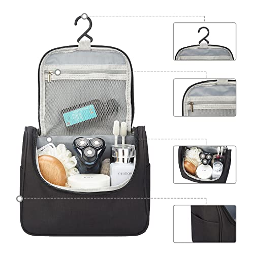 Hanging Travel Toiletry Bag Cosmetic Make up Organizer Dopp Kit Shaving Bag f...