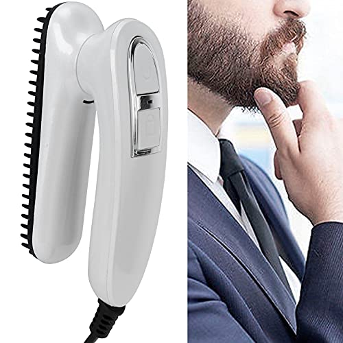 Electric Beard Brush, Beard Straightener Comb Lightwight Beard Straightening ...