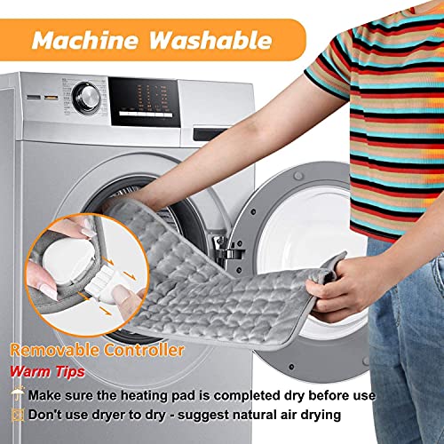 Heating Pad, Electric Heat Pad for Back, Shoulders, Abdomen, Legs, Arms, etc,...