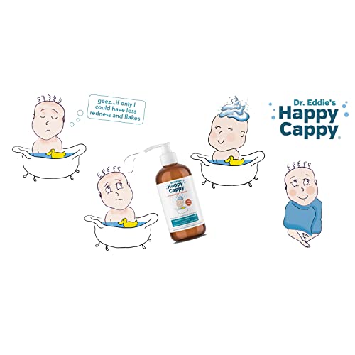 Dr. Eddie’s Happy Cappy Medicated Shampoo for Children, Treats Dandruff and S...
