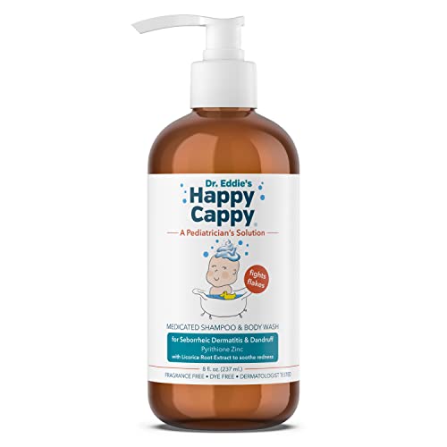 Dr. Eddie’s Happy Cappy Medicated Shampoo for Children, Treats Dandruff and S...