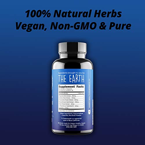 Namastay in Bed Natural Sleep Supplement – Non-Groggy, Non-Addictive, Plant-B...