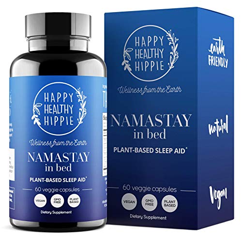 Namastay in Bed Natural Sleep Supplement – Non-Groggy, Non-Addictive, Plant-B...