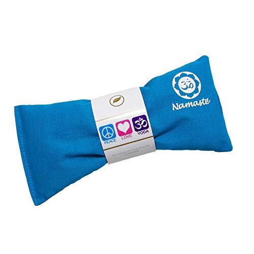 Happy Wraps Namaste Lavender Yoga Eye Pillows - Hot Cold Aromatherapy for Str...