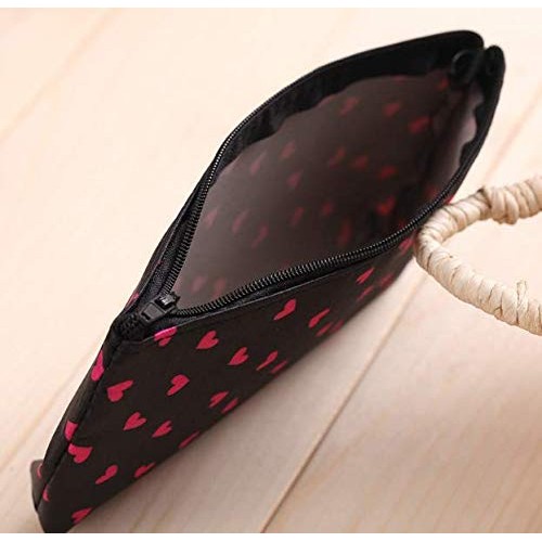 HappyDaily Pack of 7 Fashion Design Muliti-functional Bag Using as Makeup bag...