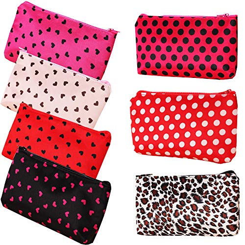 HappyDaily Pack of 7 Fashion Design Muliti-functional Bag Using as Makeup bag...