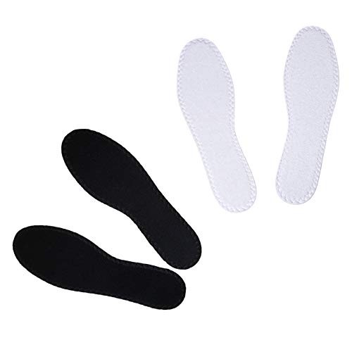 Happystep Terry Insoles, Barefoot Shoe Inserts, Washable and Reusable, 1 Pair...