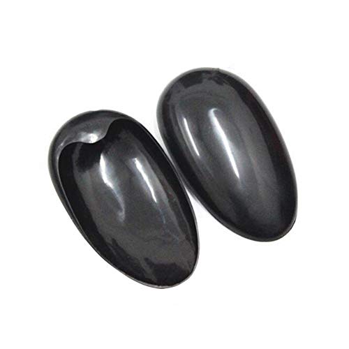 10 Pairs Black Plasstic Hair Dyeing Ear Cover Professional Waterproof Ear Pro...