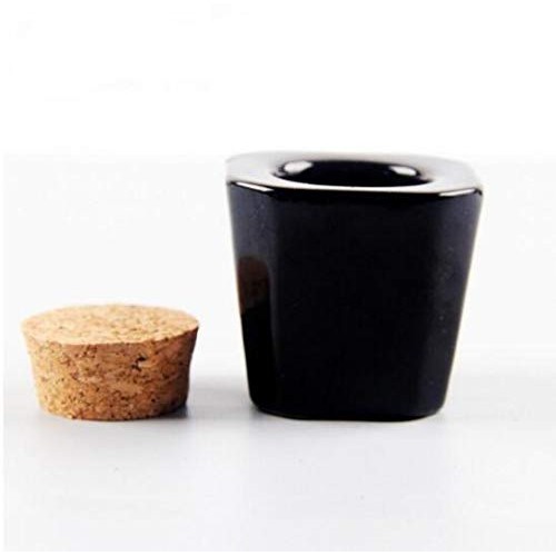 1Piece Porcelain Bottles with Cork Cap Nail Art Acrylic Powder Liquid Cup Nai...
