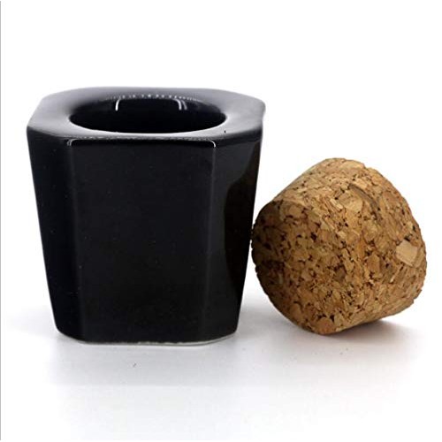 1Piece Porcelain Bottles with Cork Cap Nail Art Acrylic Powder Liquid Cup Nai...
