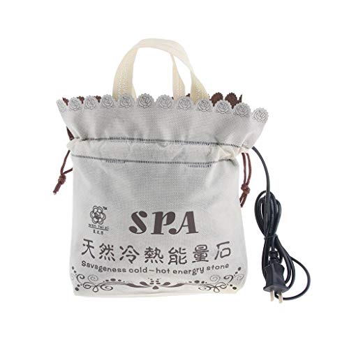 harayaa Electric Hot Stone Heater SPA Massage Stone Warmer Bag for 16Pcs Rock...