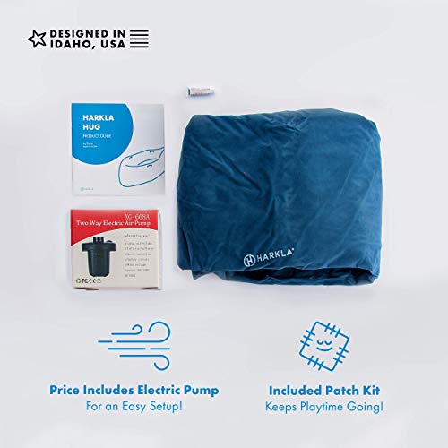 Harkla Hug (60 inches) - Inflatable Sensory Peapod for Children with Sensory ...