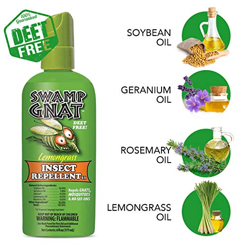 Harris Swamp Gnat Deet-Free Mosquito & Insect Repellent, 6oz