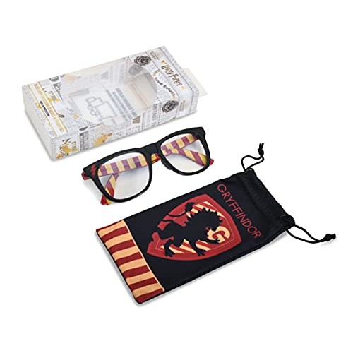 Harry Potter Glasses Blue Light Blocking Glasses with Pouch Computer Glasses ...