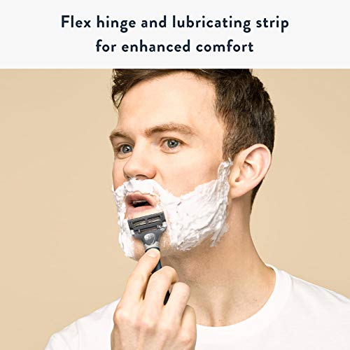 Harry's Razors for Men - Men's Razor Set with 5 Razor Blade Refills, Travel B...