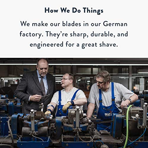 Harry's Razors for Men - Men's Razor Set with 5 Razor Blade Refills, Travel B...