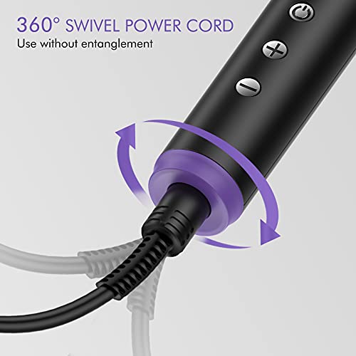 Hastar Negative Ion Hair Straightener Brush, Anti-Scald Hot Comb for 6 Differ...