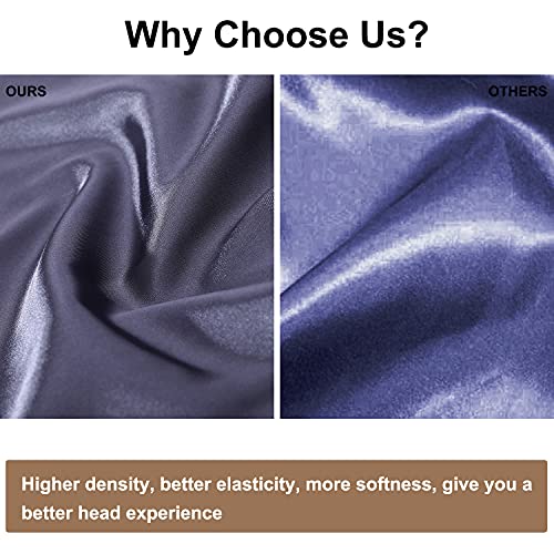 Satin Sleep Cap Bonnet For Curly Hair Slap hat for Long Hair Bamboo Night Cap...