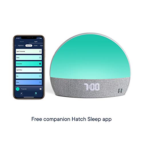 Hatch Restore - Sound Machine, Smart Light, Personal Sleep Routine, Bedside R...
