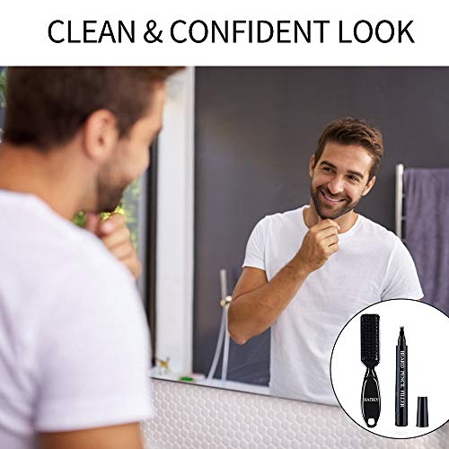 HATIKY Beard Pencil Filler For Men,Water Proof, Long Lasting Beard Pen,Barber...