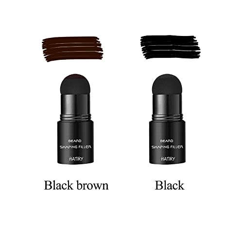 HATIKY Beard Pencil Filler Powder for Men - Beard Shaping Kit - Long Lasting ...